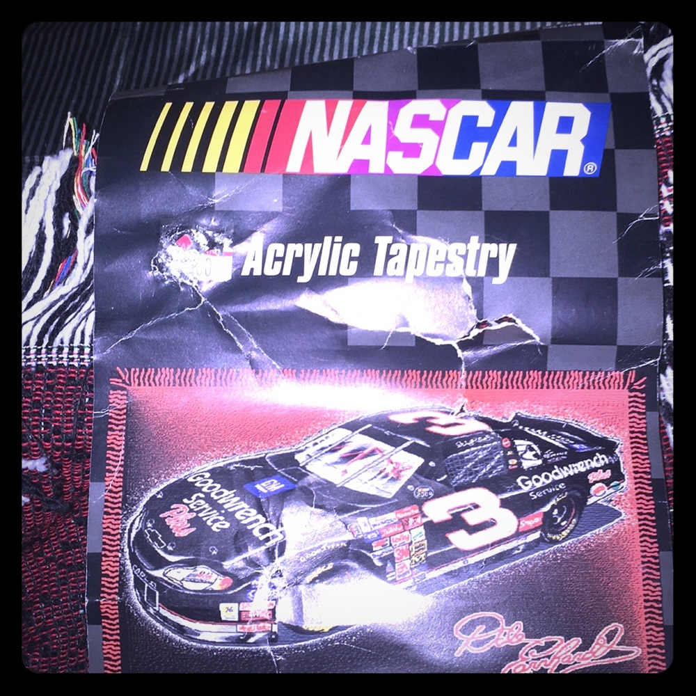Dale Earnhardt Tapestry Blanket